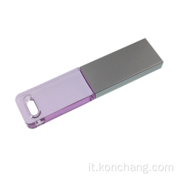 Chiavetta USB in vetro sottile
